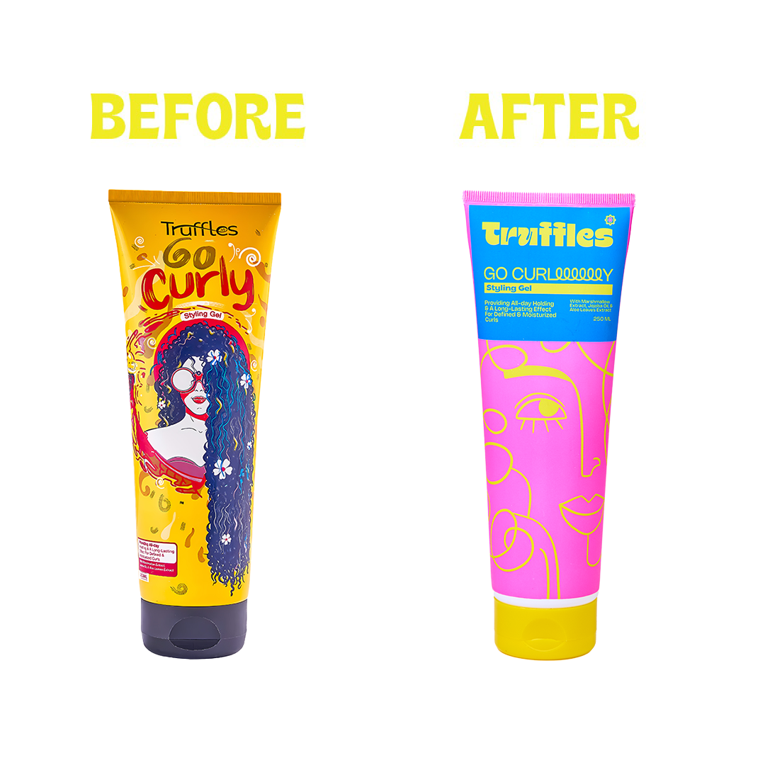 Go Curly Styling Gel ( 2 bottles )