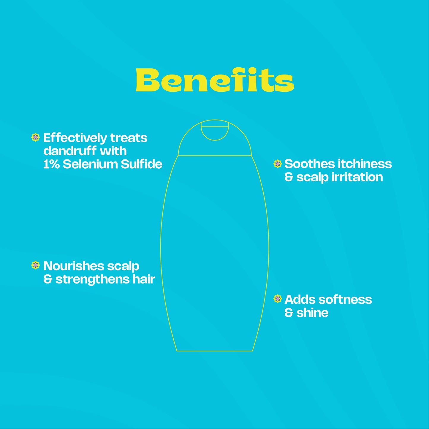 Mon Bleu Anti-Dandruff Shampoo-3 bottles
