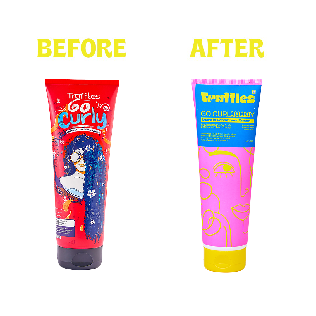 Go Curly Leave In Cream ( 3 bottles)