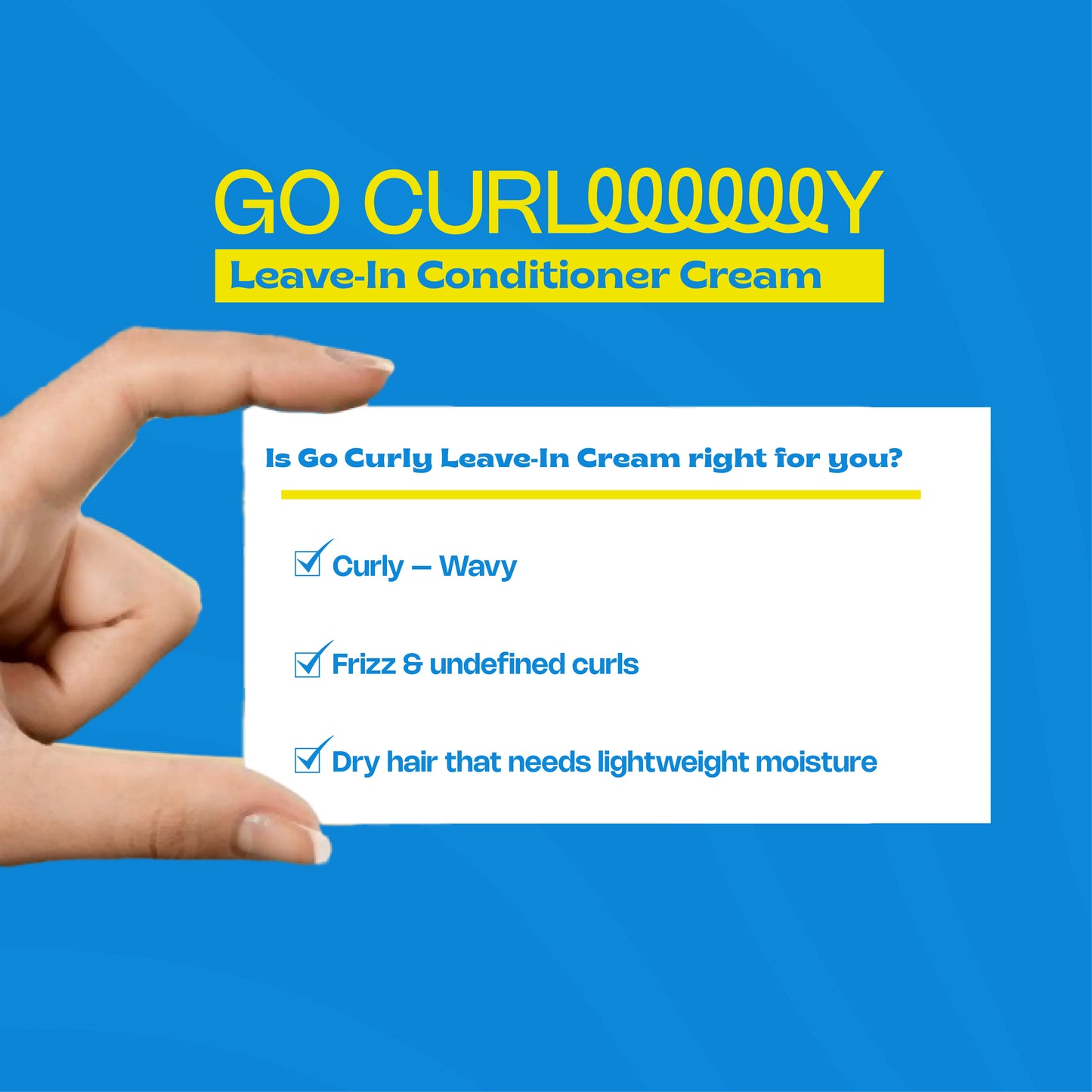 Go Curly Leave In Cream ( 3 bottles)
