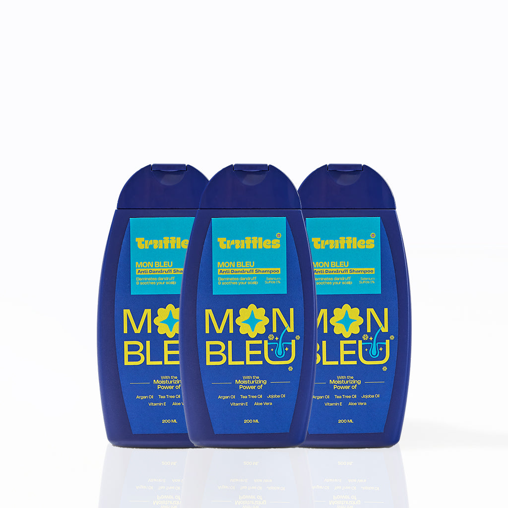Mon Bleu Anti-Dandruff Shampoo-3 bottles